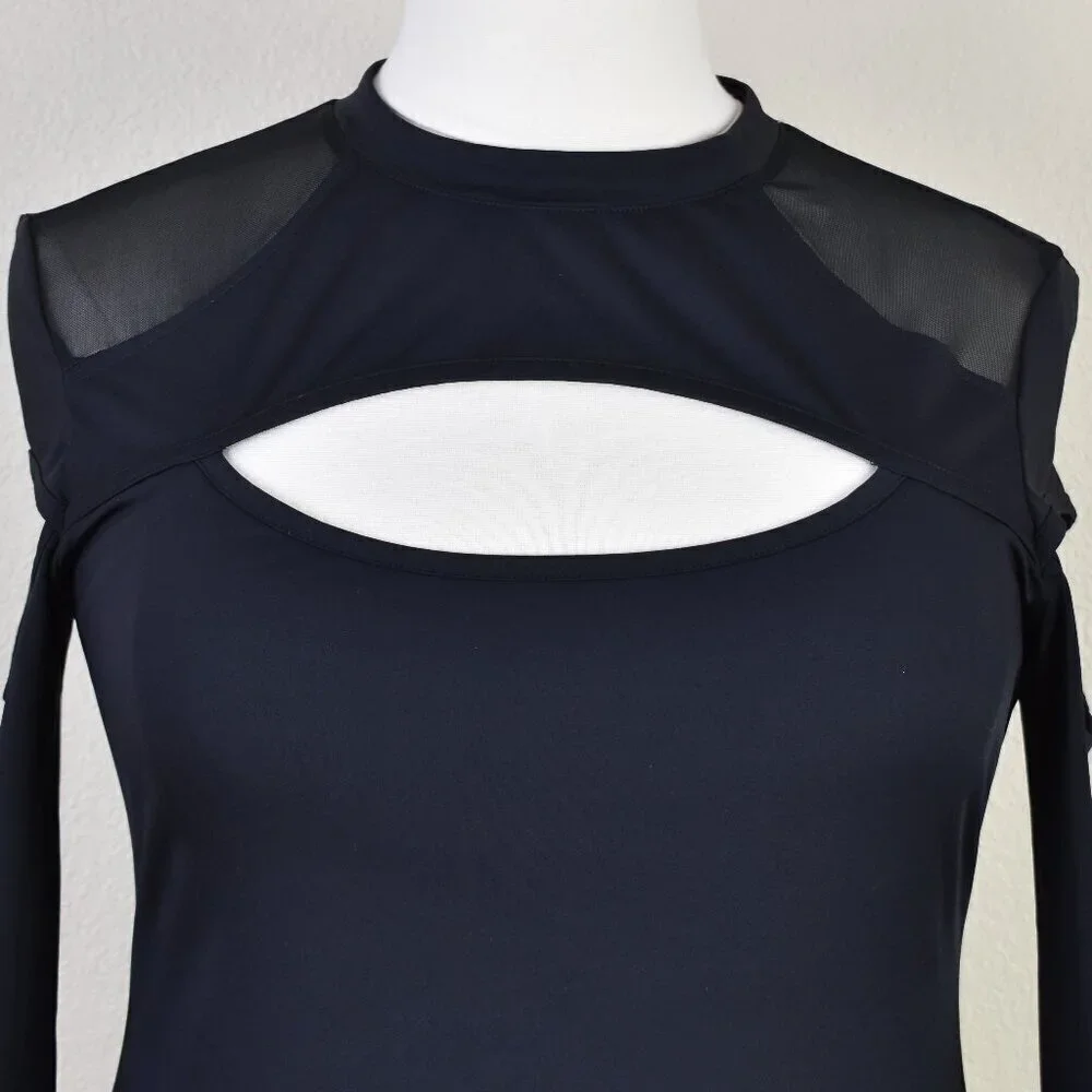 KILLSTAR Cosmic Shift Long Sleeve Cut-Out Bodycon Dress - 3XL - Picture 2 of 11